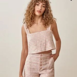 Reformation keyes shorts size 10 BNWT